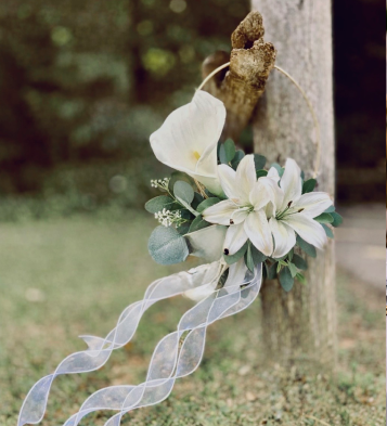 pink wedding bouquet